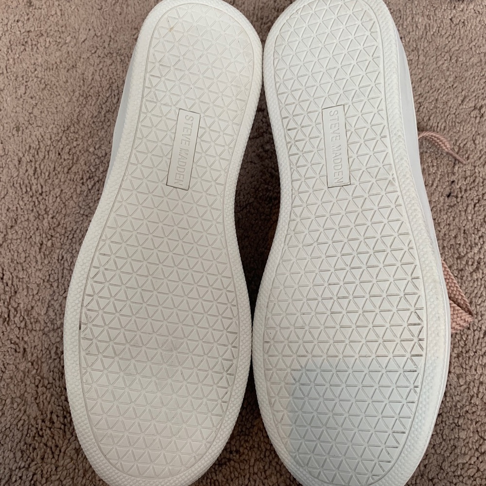 Rose pink Steve Madden sneakers